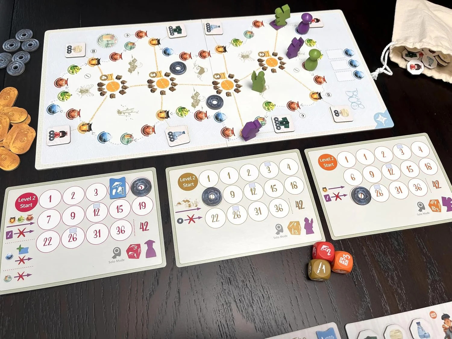 Tokaido Duo [Board Game, 1 – 2 Players]