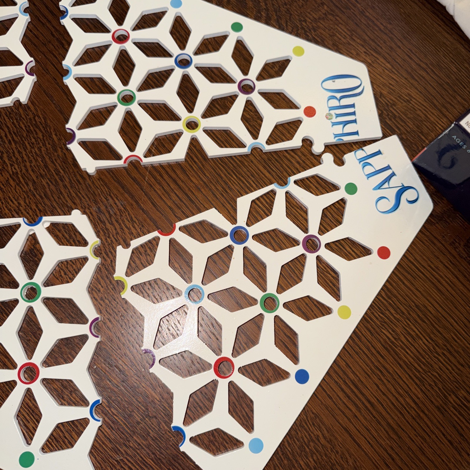Sapphiro Board Game A Brilliant Game of Luck & Strategy by Mindware