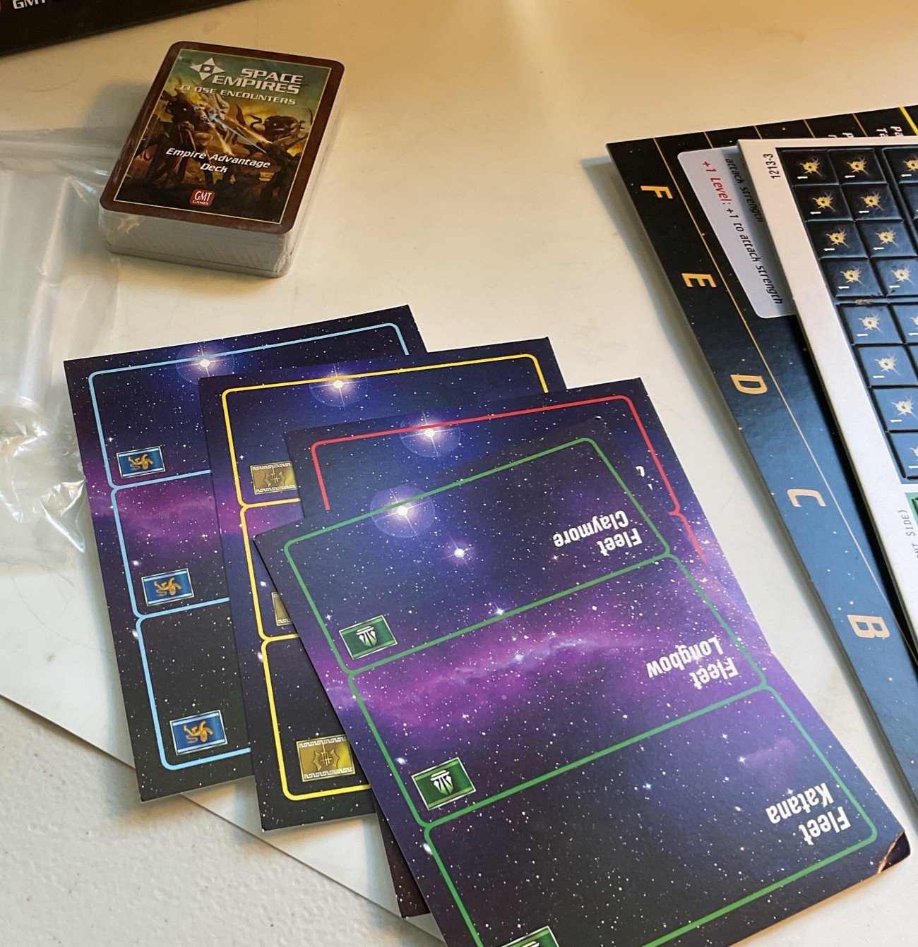 2012 – Space Empires 4X – Close Encounters (1st Printing) – UNPUNCHED