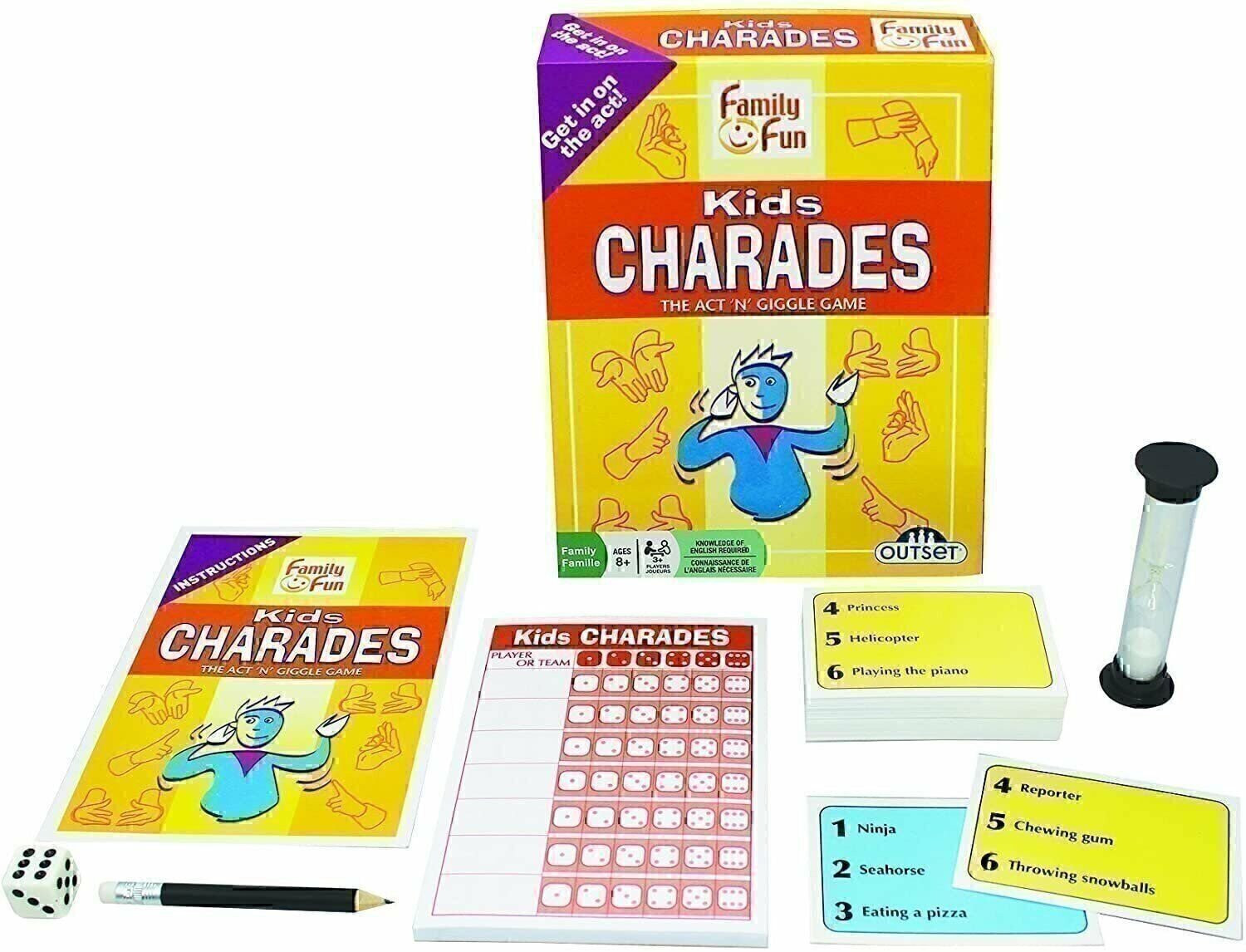 Charades for Kids – An Imaginative Classic Party Game for Young Children -…