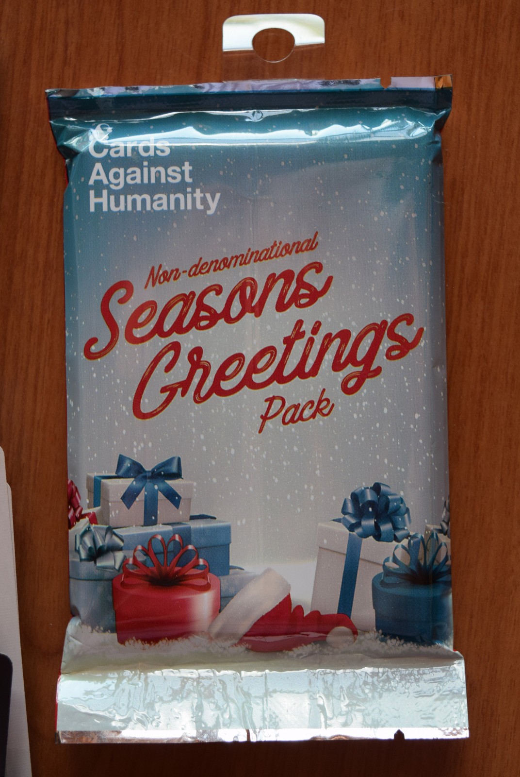 CARDS AGAINST HUMANITY, FIRST EXPANSION, NON-DENOMINATIONAL SEASONS GREETING LOT