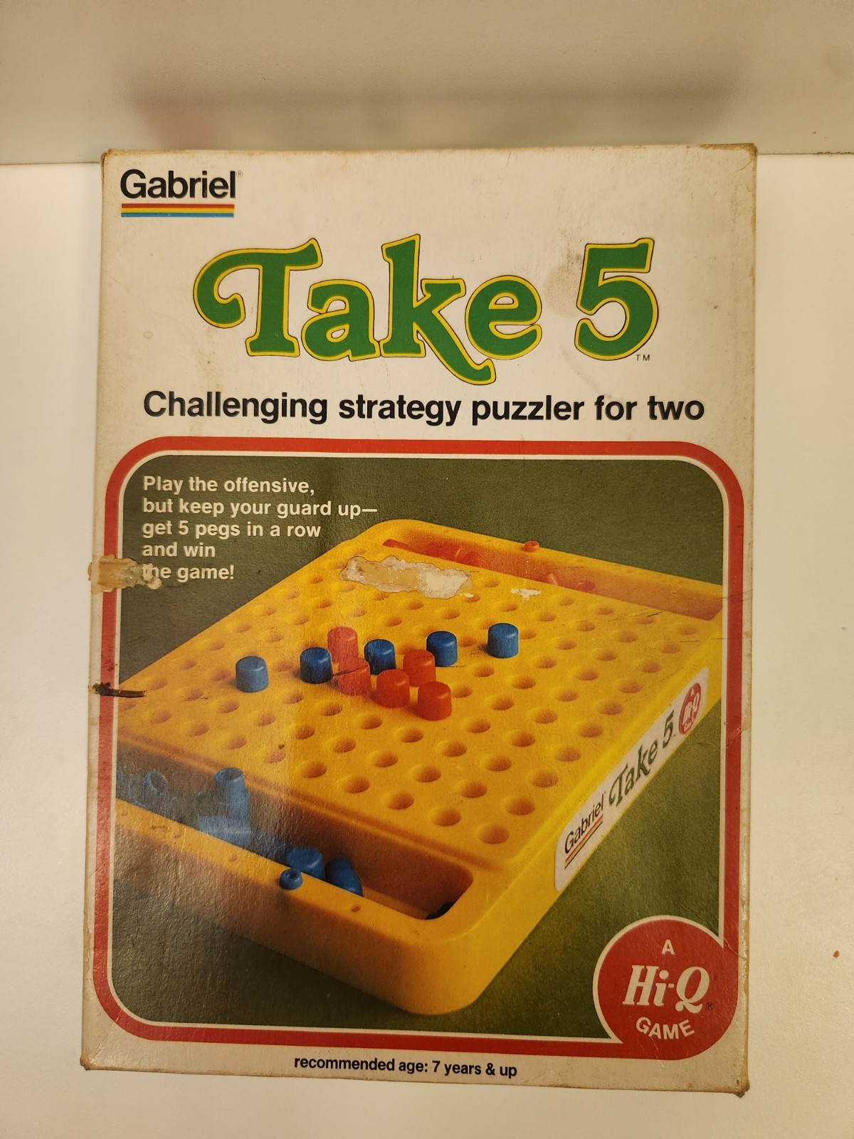 Vintage 1988 Pressman Think Through Game 100% Complete Match 4 Take 5