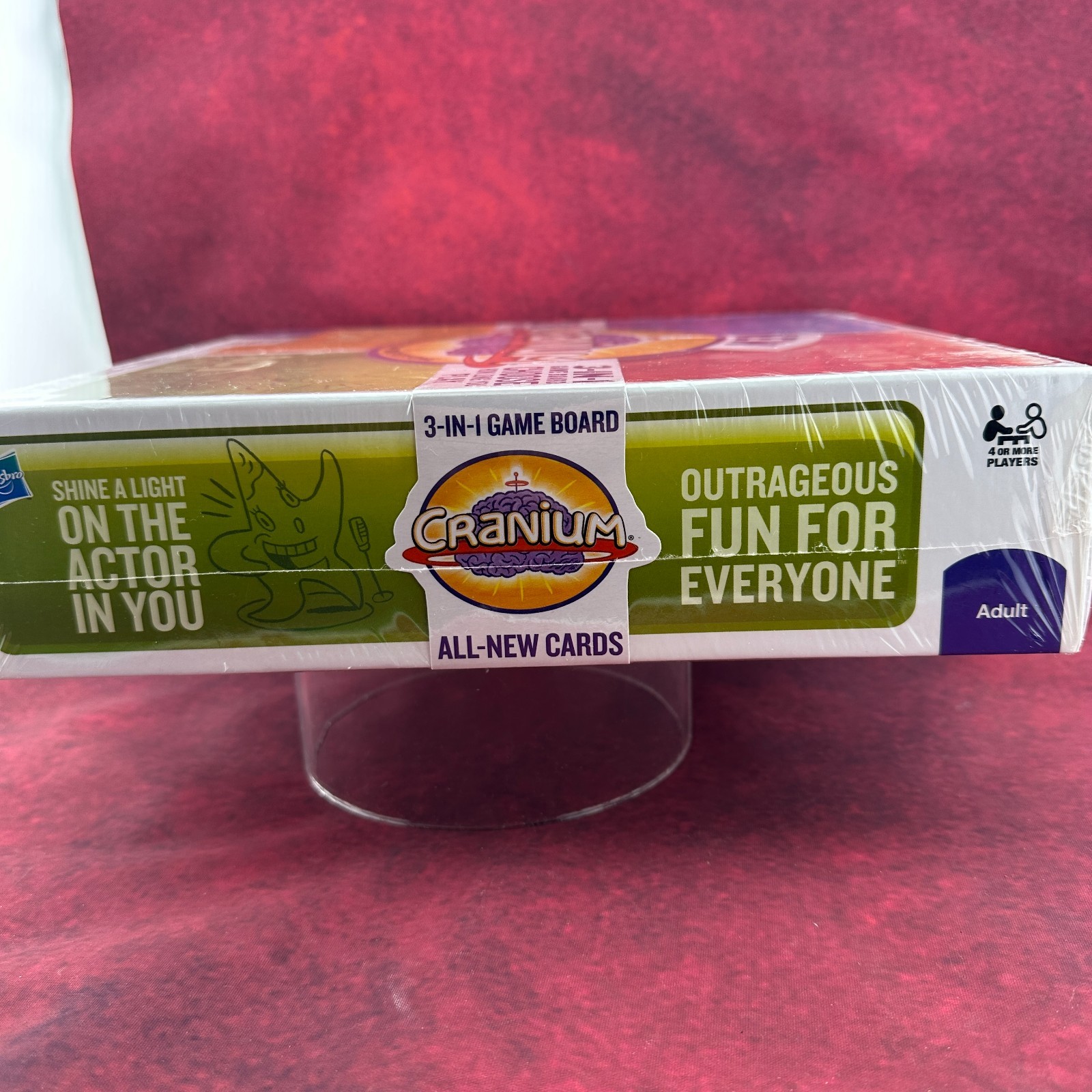 CRANIUM BOARD 3-in-1 GAME, 600 ALL- NEW CARDS, 2009, SEALED, 4 OR MORE PLAYERS