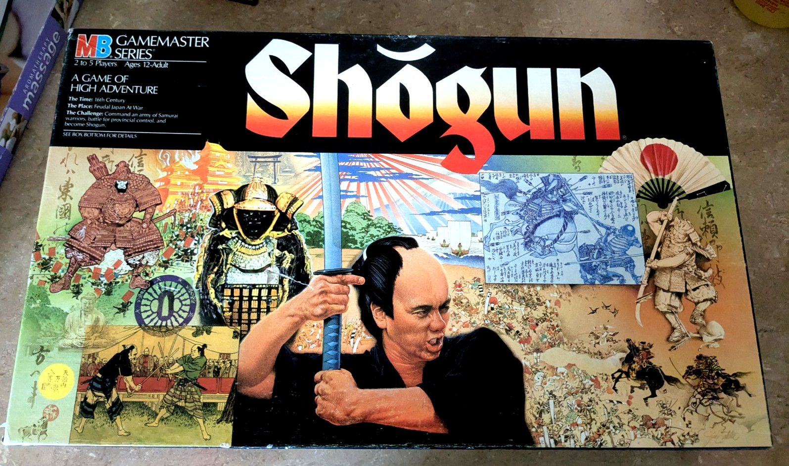 Milton Bradley SHOGUN Board Game Gamemaster Series 1986 FAST SHIPPING