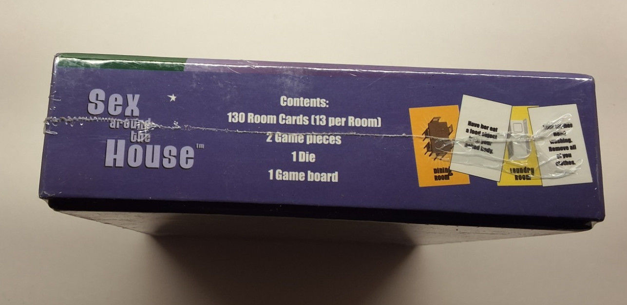 New “Sex Around the House” game- make your house a sexual playground! ADULT GAME
