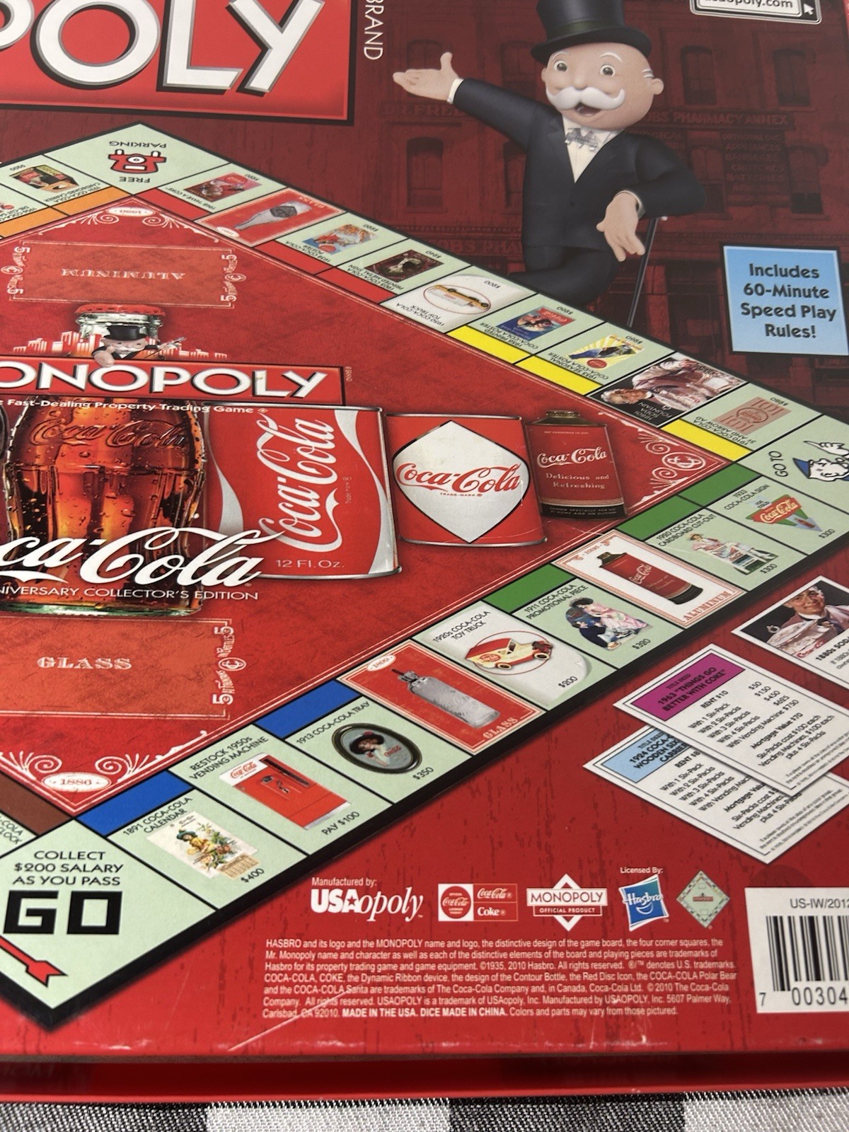 Monopoly- Coca Cola Collector’s Edition Board Game Complete