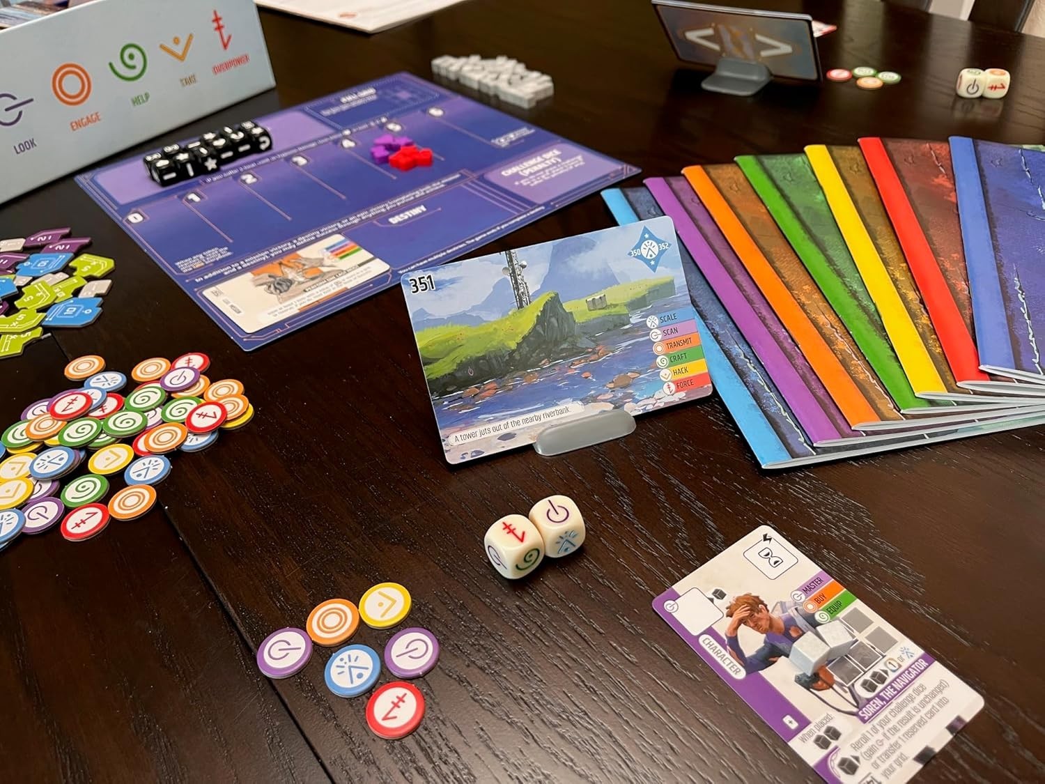 Vantage by Jamey Stegmaier – Immersive 1-6 Player Strategy Board Game Adventure