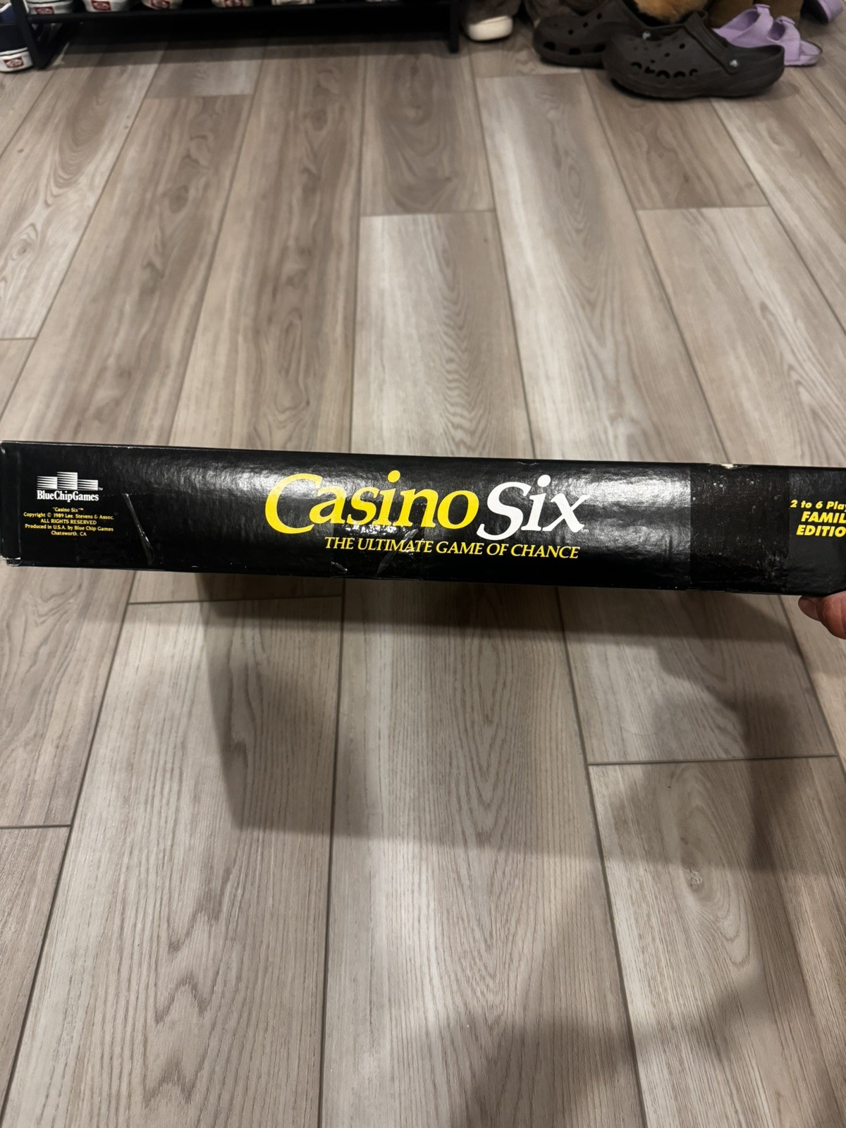 Vintage 1989 Casino Six The Ultimate Game Of Chance Fast Action Family Edition