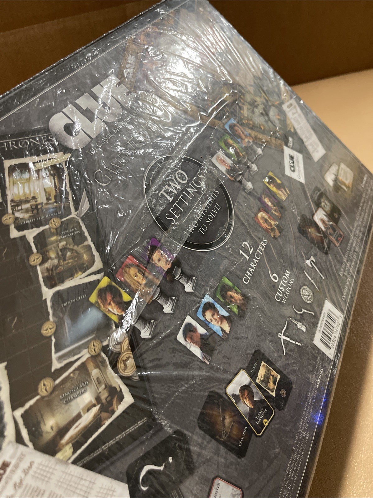Clue Mystery Game: Game of Thrones Edition (2016) USAopoly 2 Settings Brand New