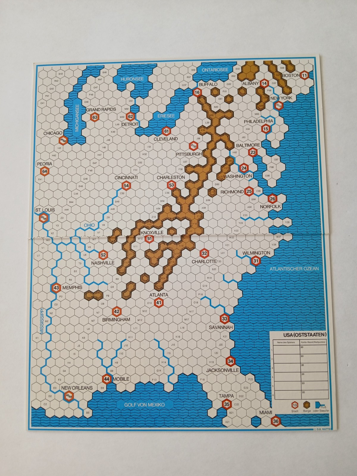 Schmidt Games Board Game Steam Horse Game of the Year 1984