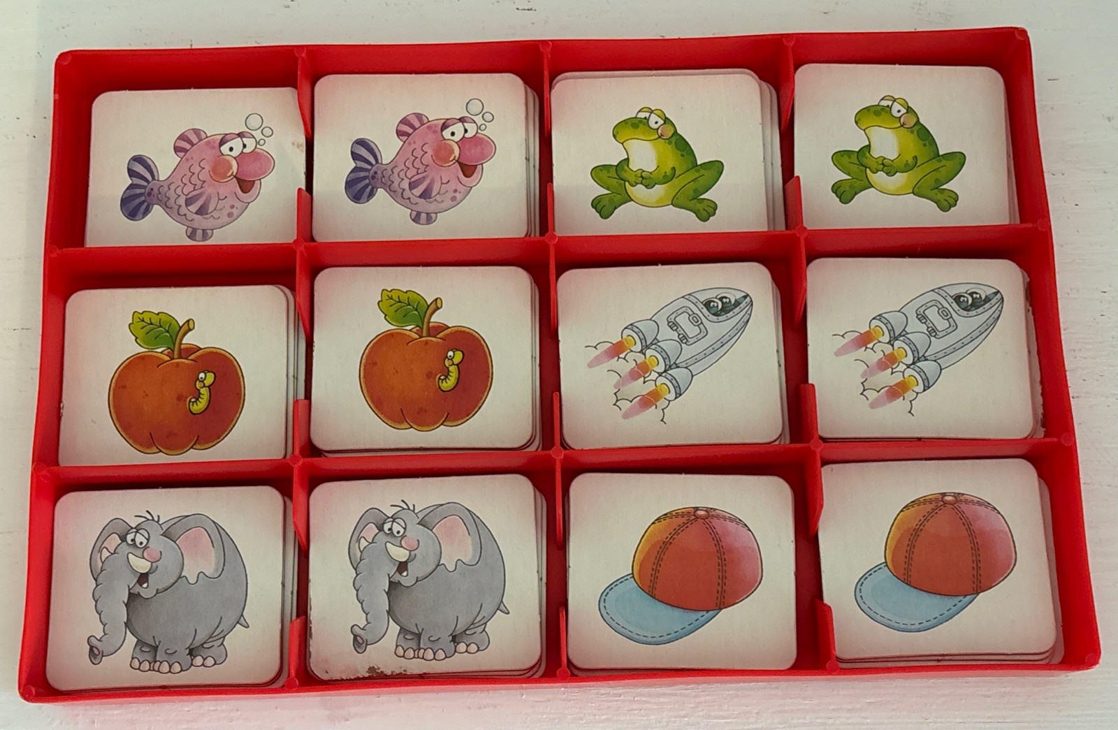 2001 Original Memory Game/ Board Game – Milton Bradley / Hasbro – Complete