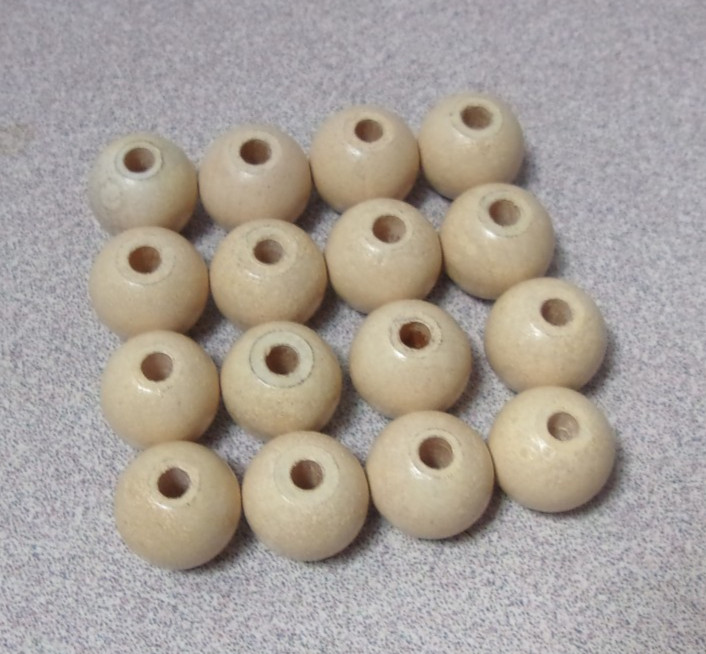 Vtg Score Four Game 16 “REPLACEMENT” Wooden Beads – From Lakeside #8325 1971 VTG