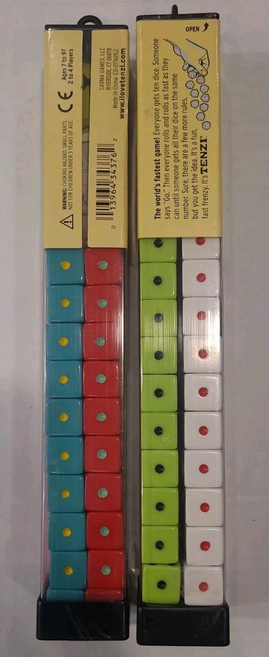 2 Pack Tenzi Dice Games (B1-C10)