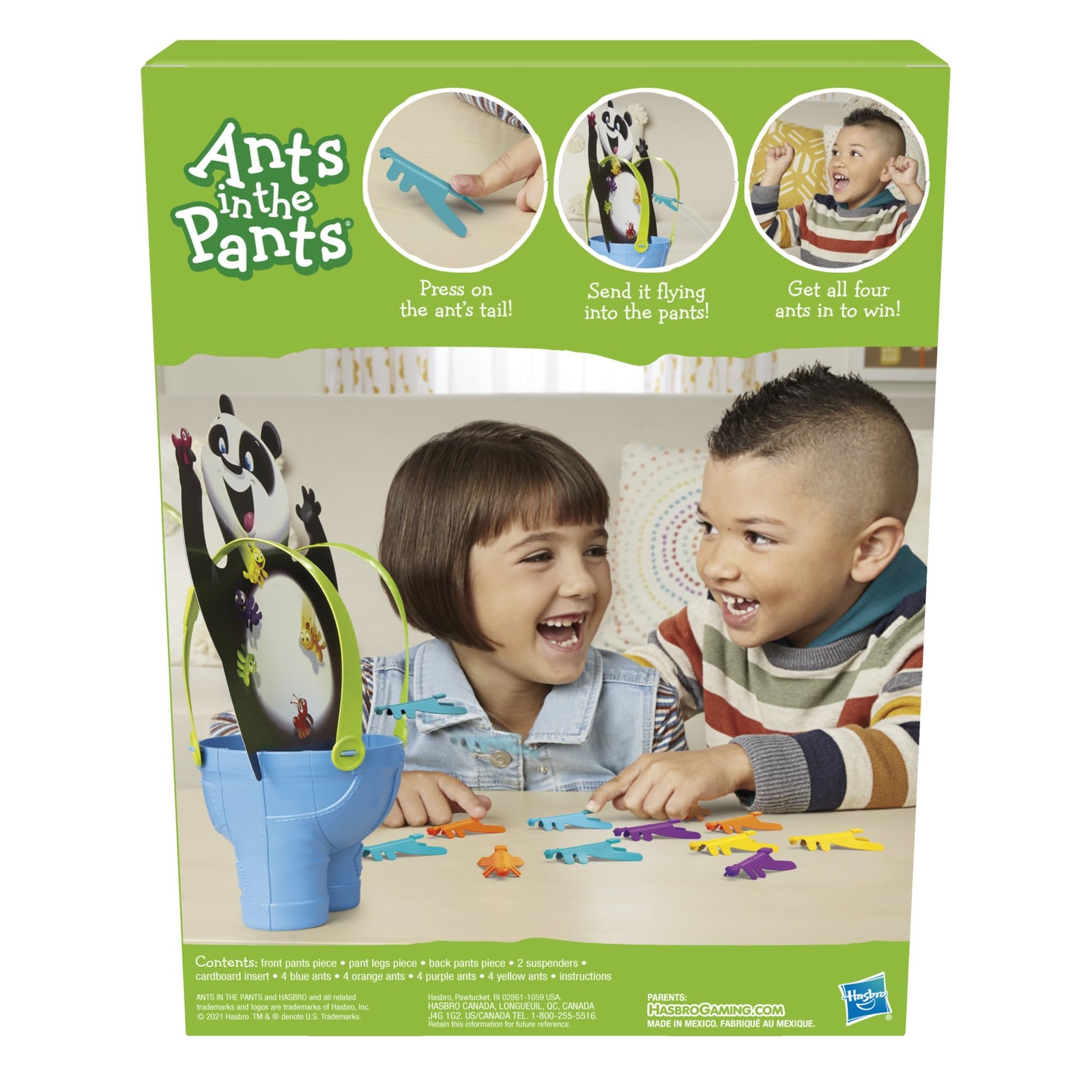Ants in the Pants Board Game Fun Colorful Indoor Game for Kids Ages 3 and Up
