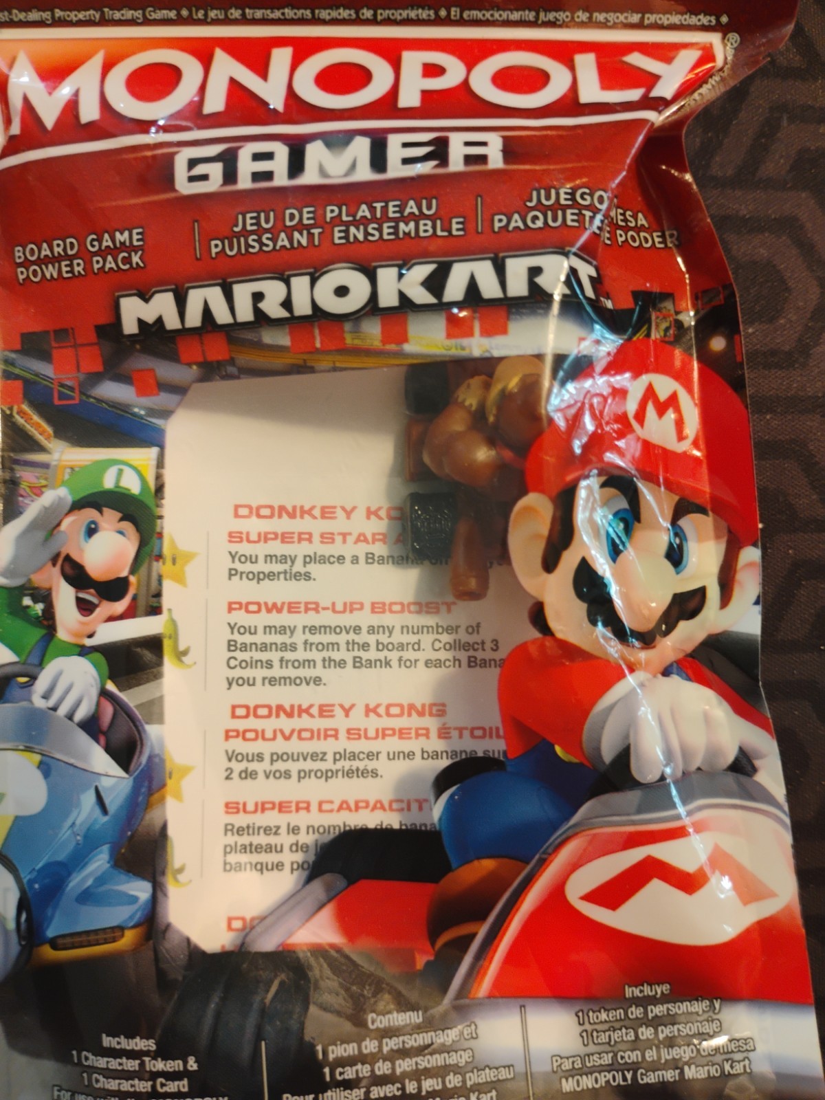 Monopoly Gamer – Mario Mart – All 6 Power Packs – New and Sealed