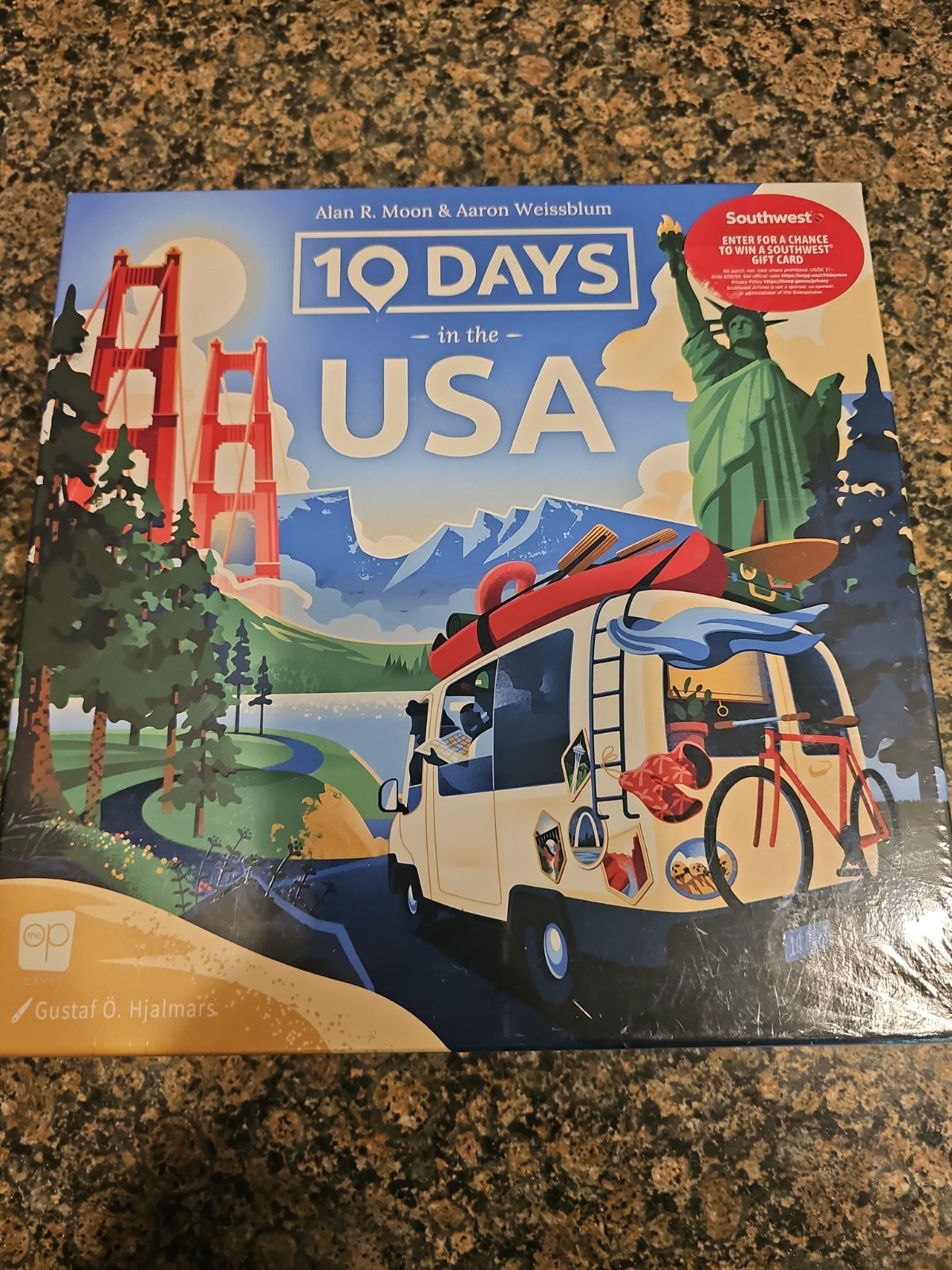 NEW IN WRAP – 10 Days in The USA | Family Road Trip Board Game