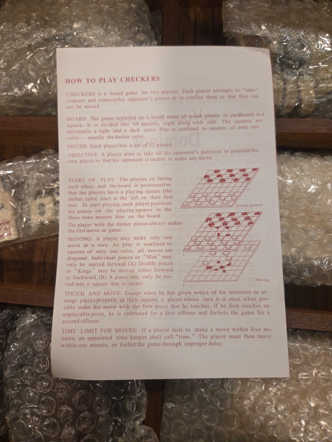 The History Channel Club Life Member Game Set Beautiful Wood Set