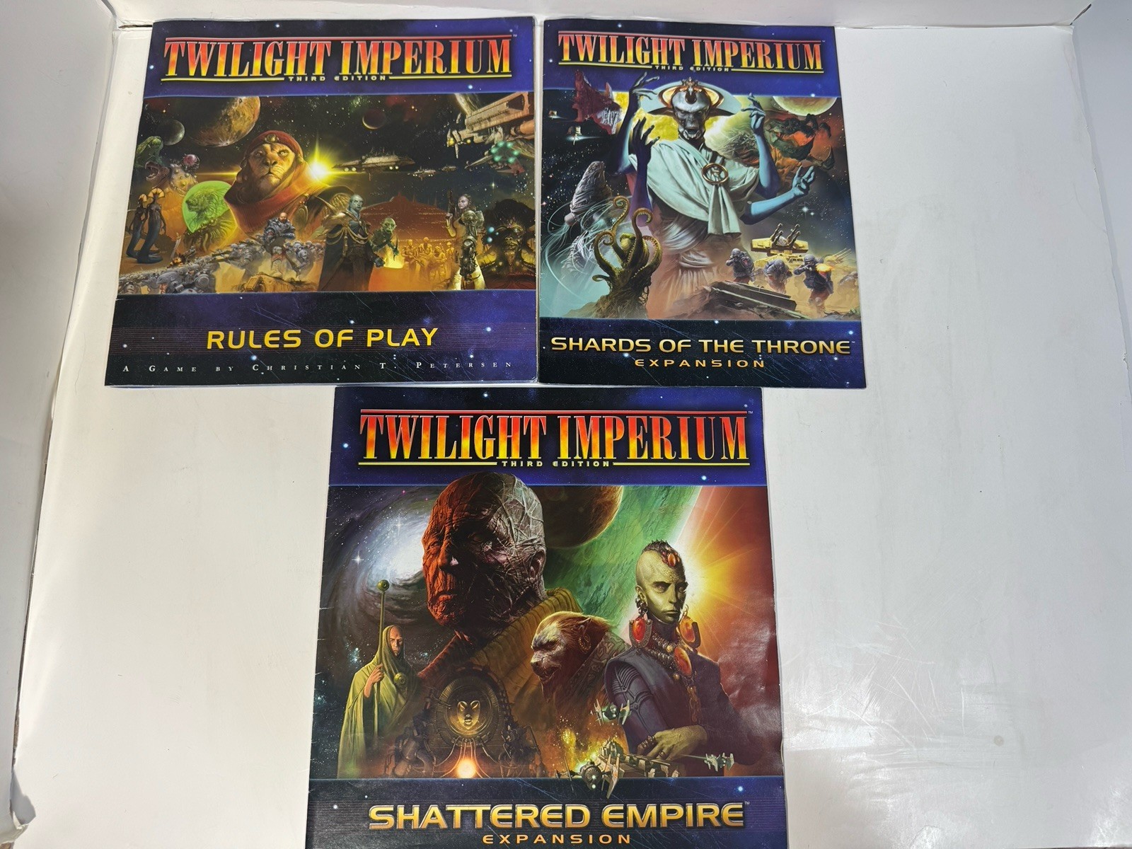 Twilight Imperium: 3rd Edition Shards of the Throne & Shattered Empire Expansion
