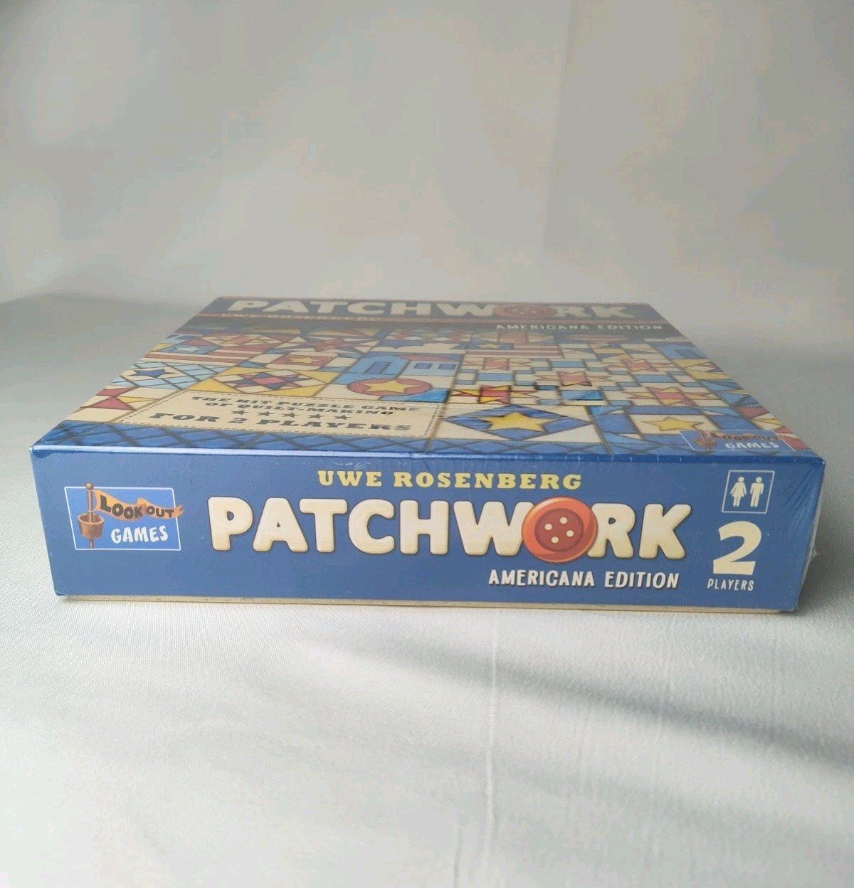 Patchwork Americana Edition Board Game by Lookout Games Factory Sealed, 2 Player