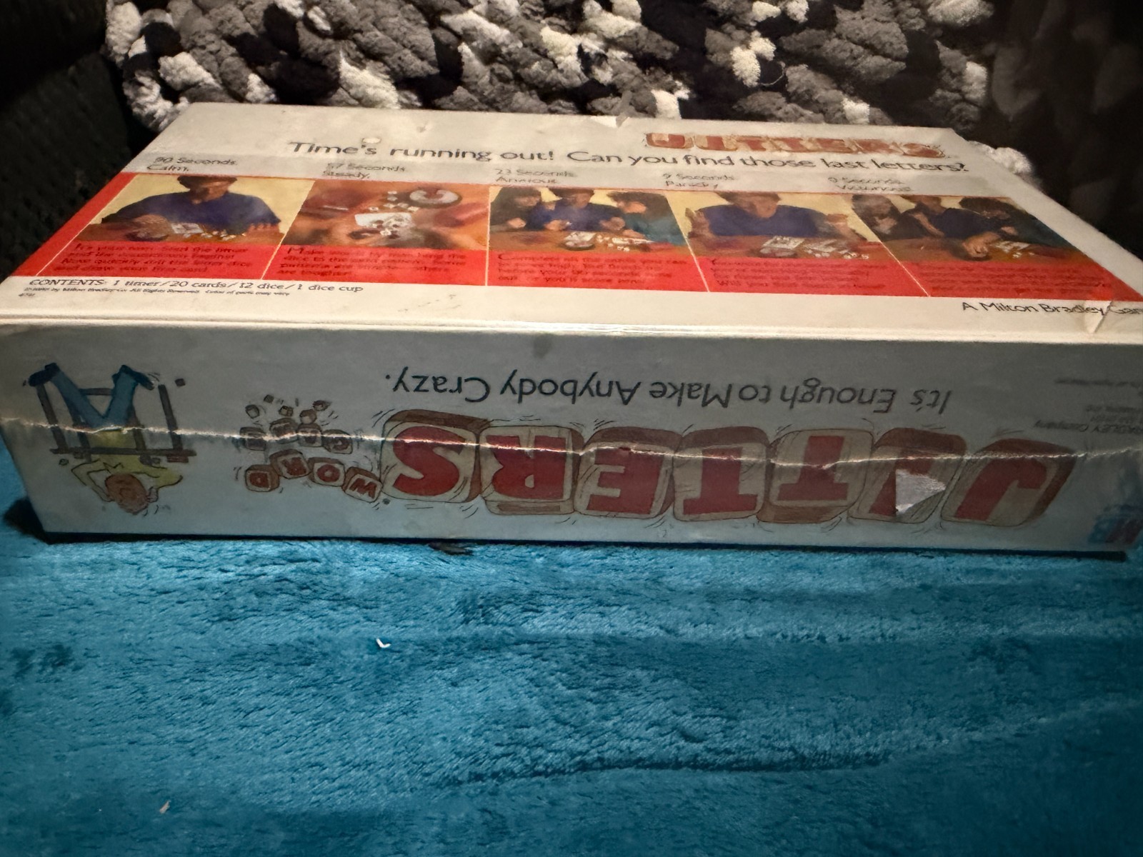1986 Jitters Word Game by Milton Bradley Brand New Sealed Vtg Board Game