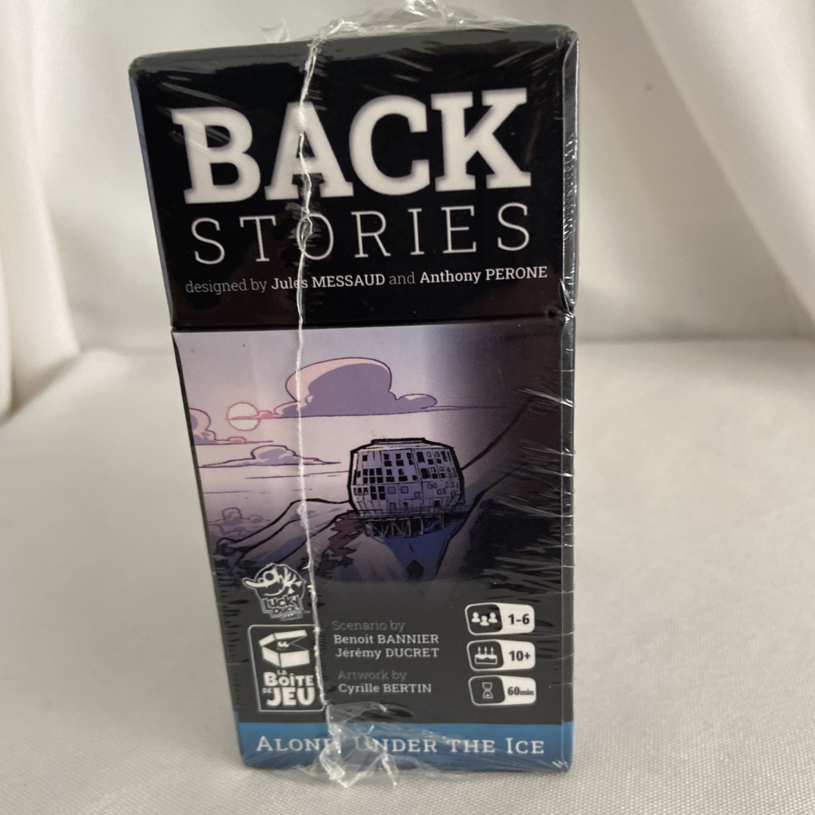 Back Storiess Alone Under the Ice Story Adventure Game Lucky Duck New Sealed