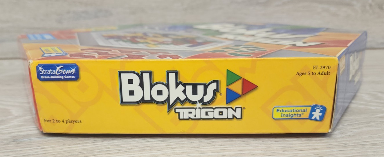 Blokus Trigon EI-2970 Board Game 2006 Educational Insights 100% Complete