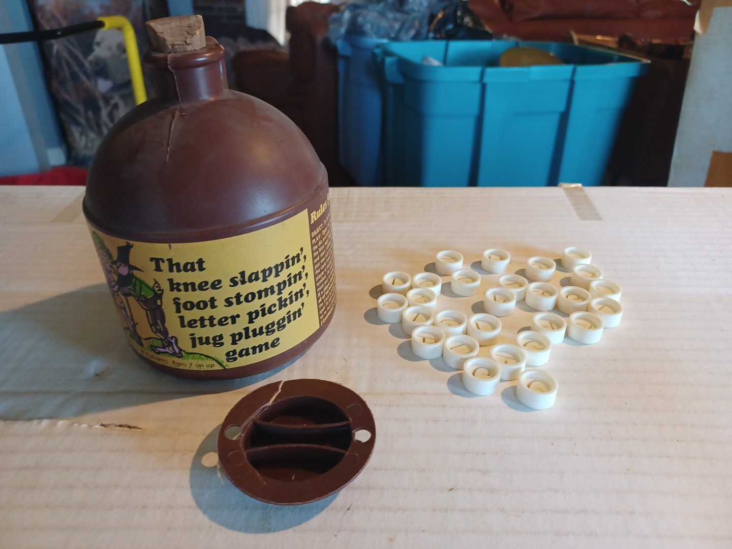 Parker Brothers Game Plug A Jug