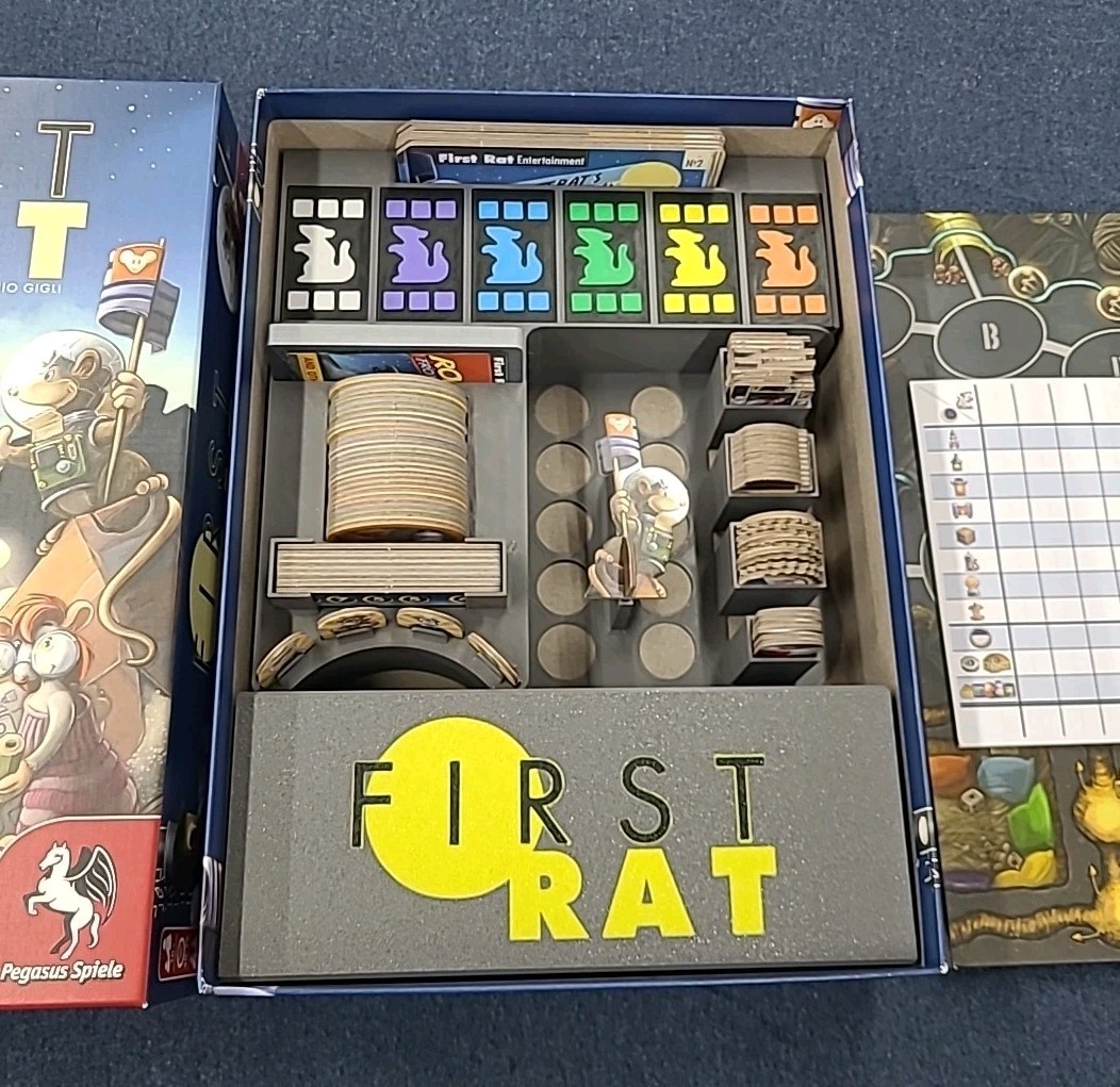 FIRST RAT board game Storage Solution – Any Color – Custom Design