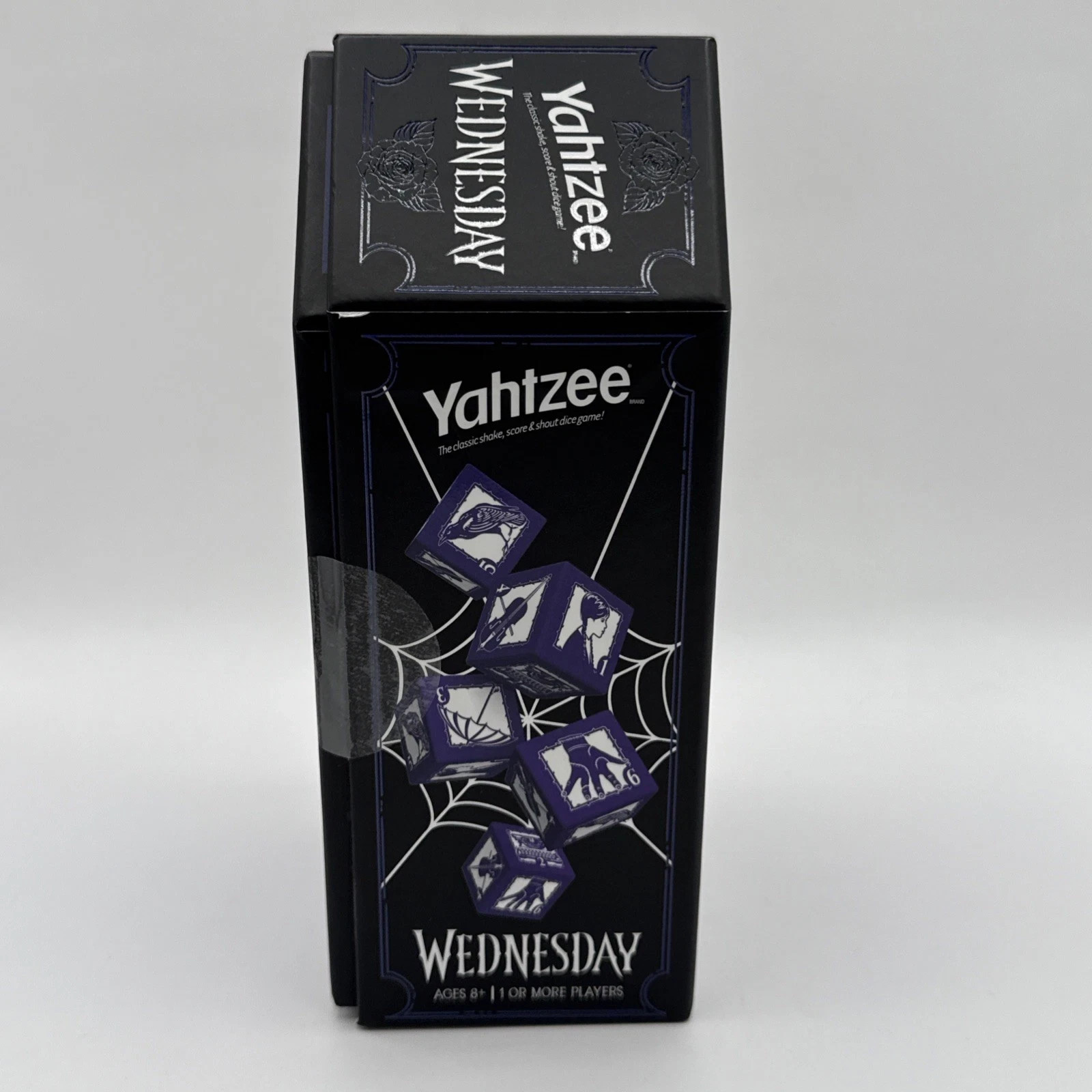 Yahtzee: Wednesday Addams Edition – New Sealed Board Game Family Fun Night