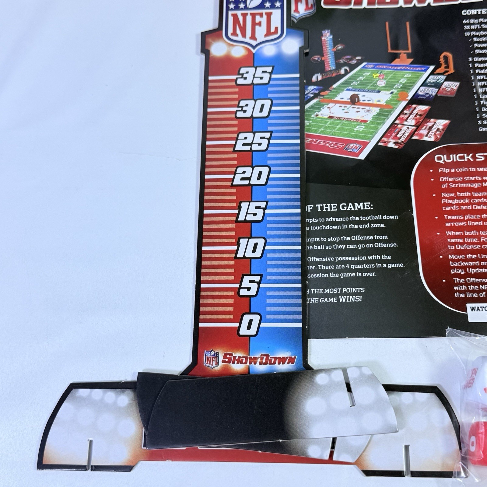 NFL Showdown Board Game Buffalo Games Official Licensed 100% Complete 2018