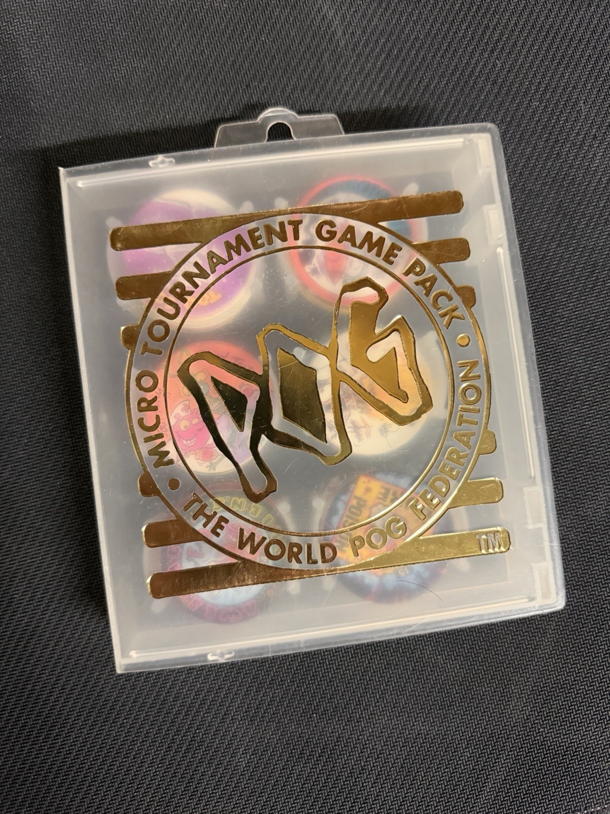 VTG 1995 The World POG Federation Micro Tournament Game Pack -Great condition