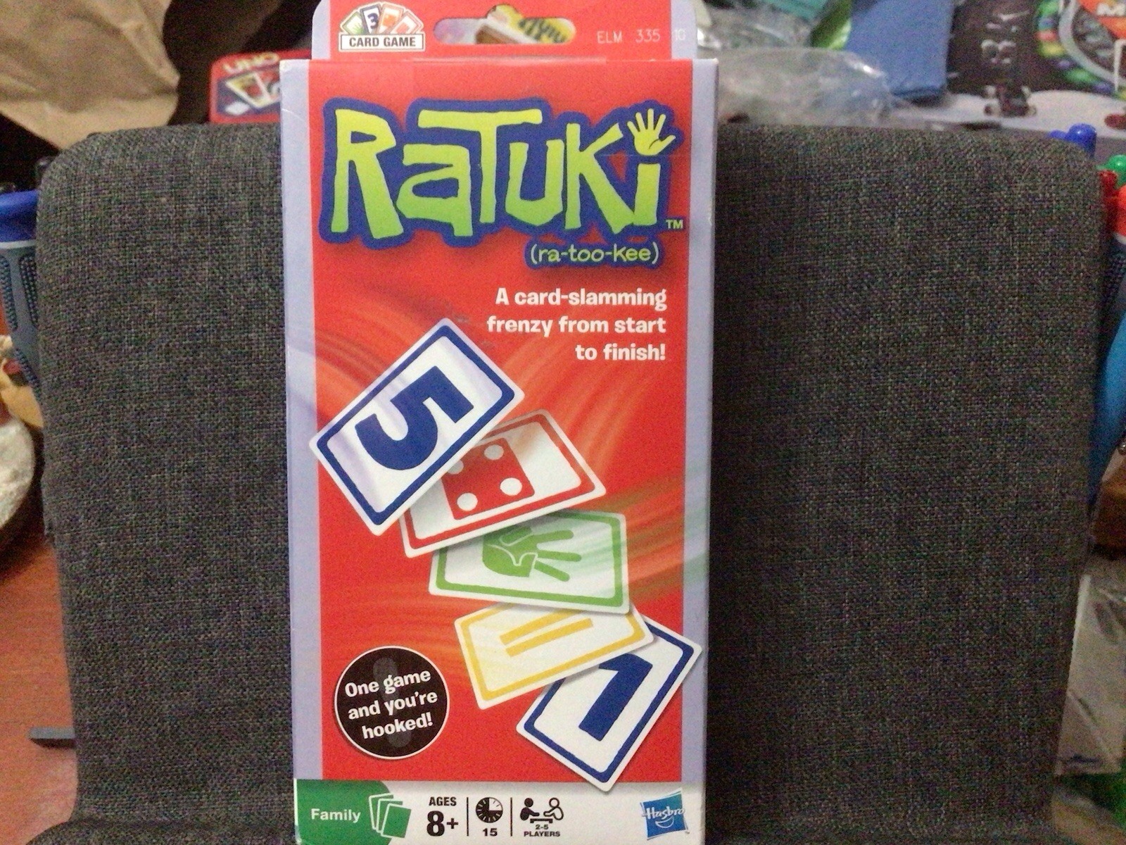 Ratuki Card Board Game Hasbro 2010 8+ Years 2-5 Players Opened Box