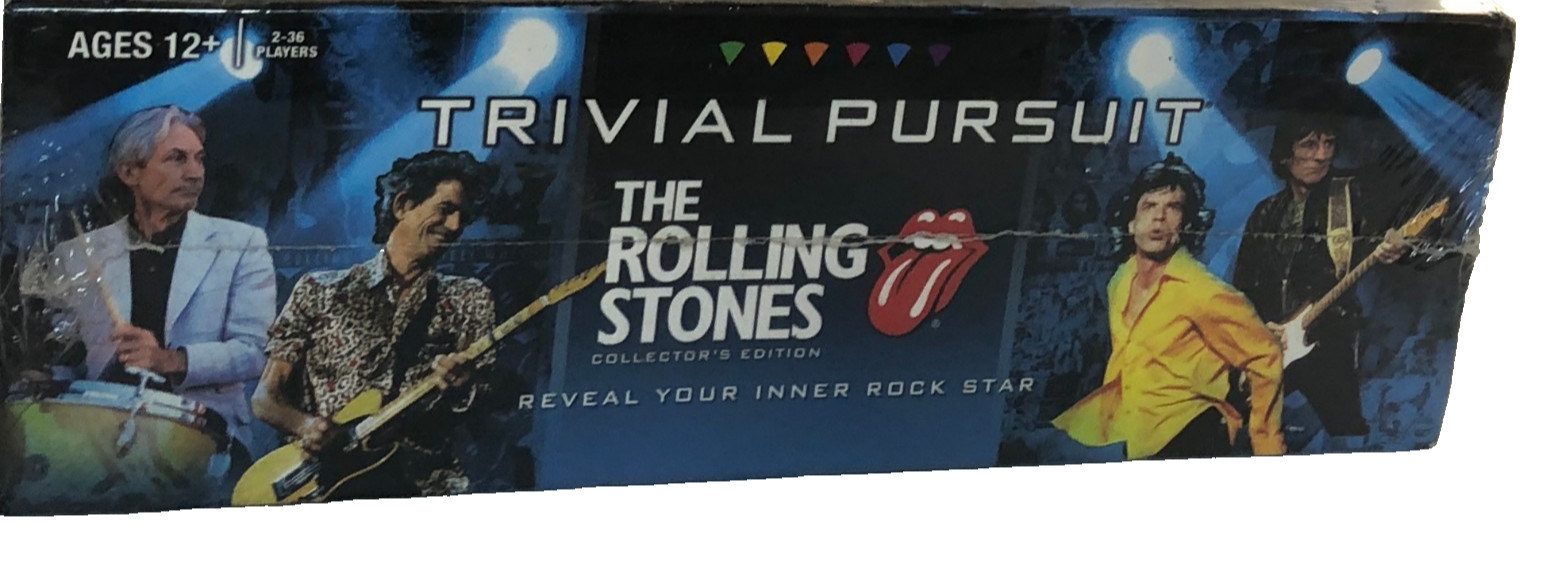 Trivial Pursuit The Rolling Stones Collector’s Edition Board Game NIB USAopoly