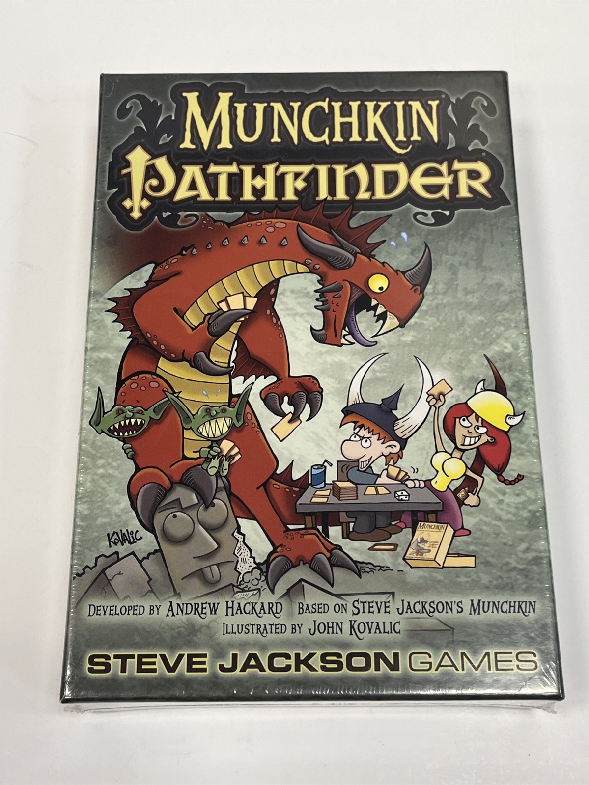 Munchkin Pathfinder Card Board Game Steve Jackson 2015 Fantasy Sealed NEW