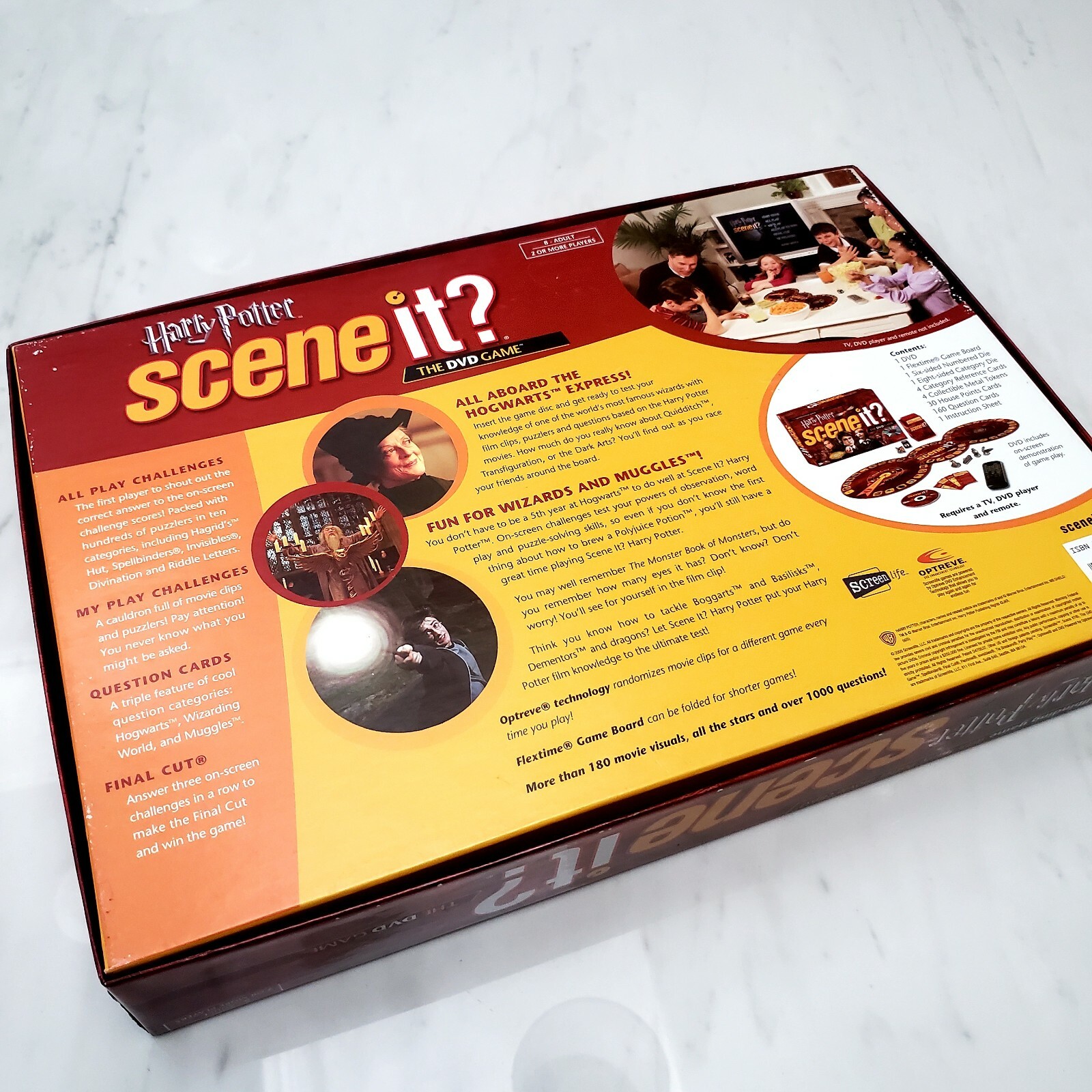 Harry Potter Scene It? The DVD Game 2005 – 1st Edition Parts Complete -No Instr.