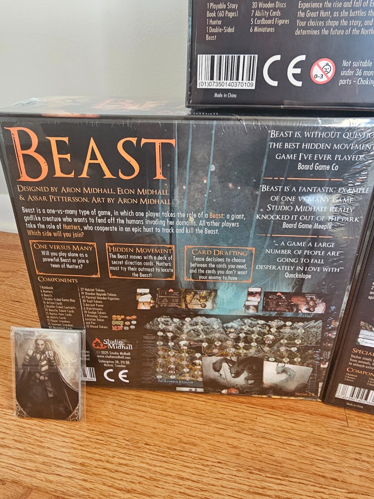 Beast, Shattered Isles & The Great Hunt: Standard – Gamefound – +promo cards