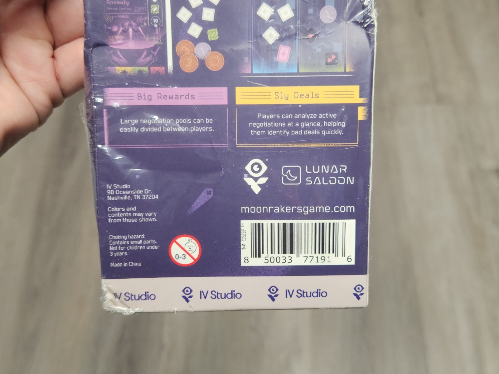 IV Studio Moonrakers Negotiation Board (1 Board and 15 Token Pack)