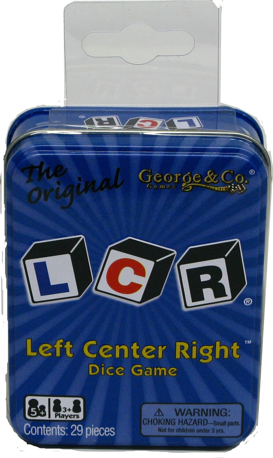 George and Company 00106 Left Center Right Dice Game