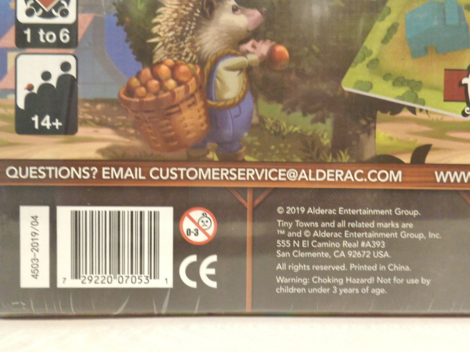 AEG 7053 PETER MCPHERSON 2019 TINY TOWNS GAME SEALED