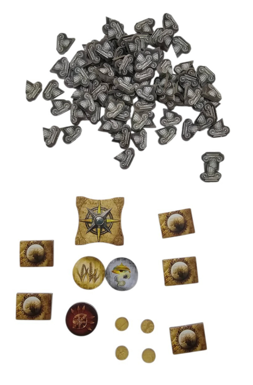 Civilization Board Game Strategy Replacement Tokens Coin Culture Market Resource