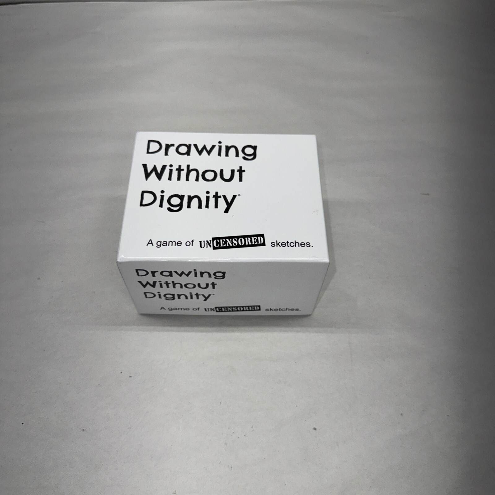 Drawing Without Dignity Game Uncensored Sketches Ages 17+ new open box