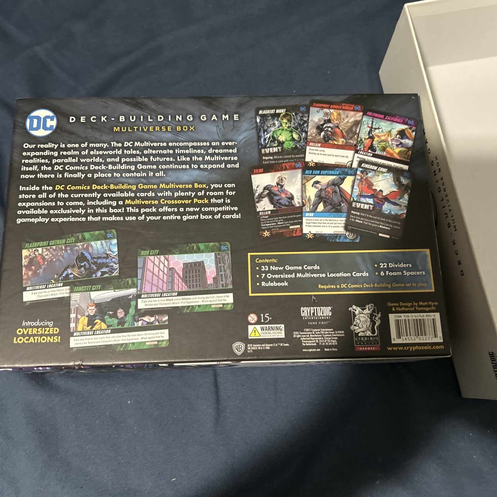 dc deck building game multiverse box Only