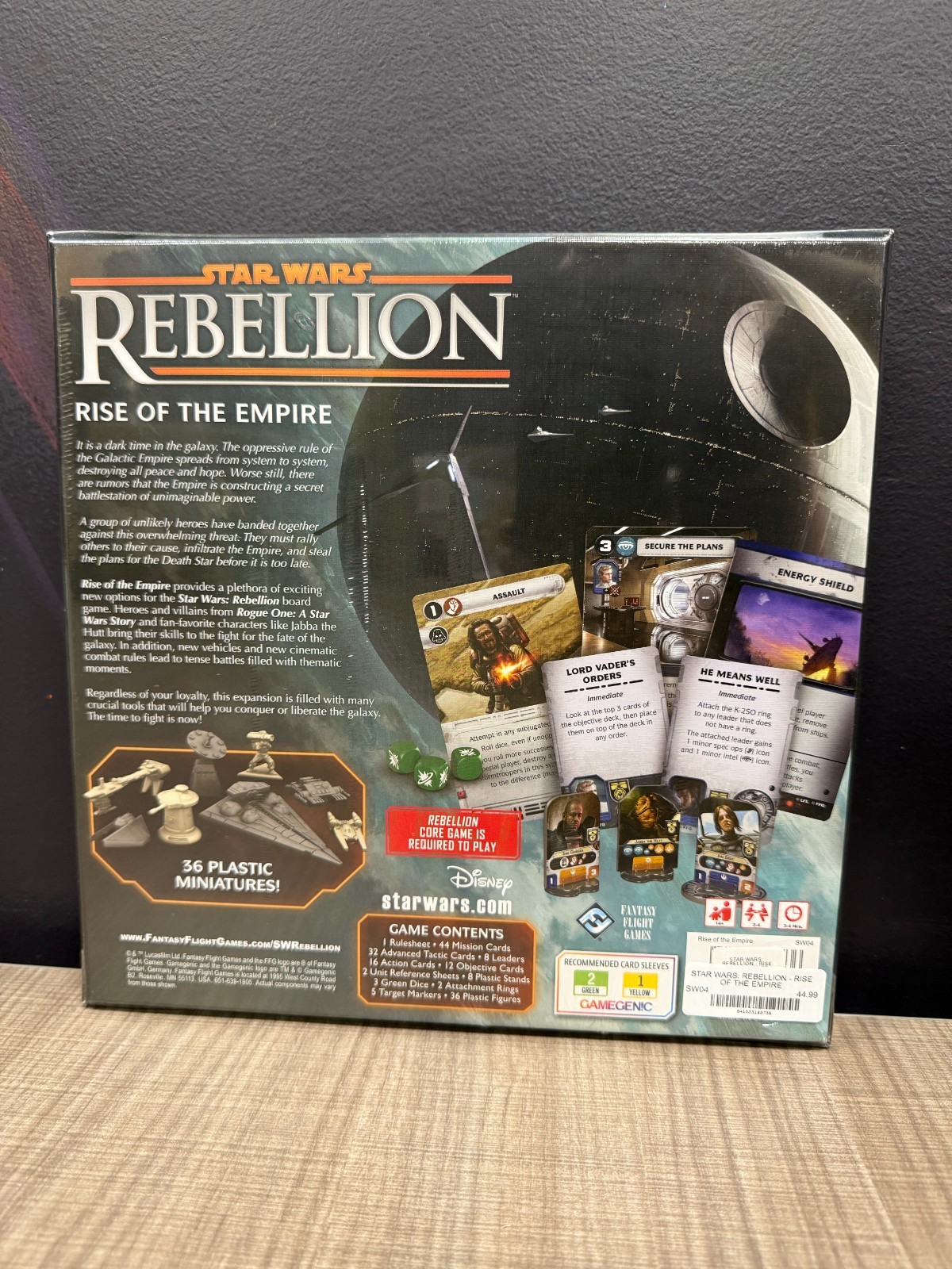 *BRAND NEW IN SHRINK WRAP* Star Wars: Rebellion – Rise of the Empire expansion
