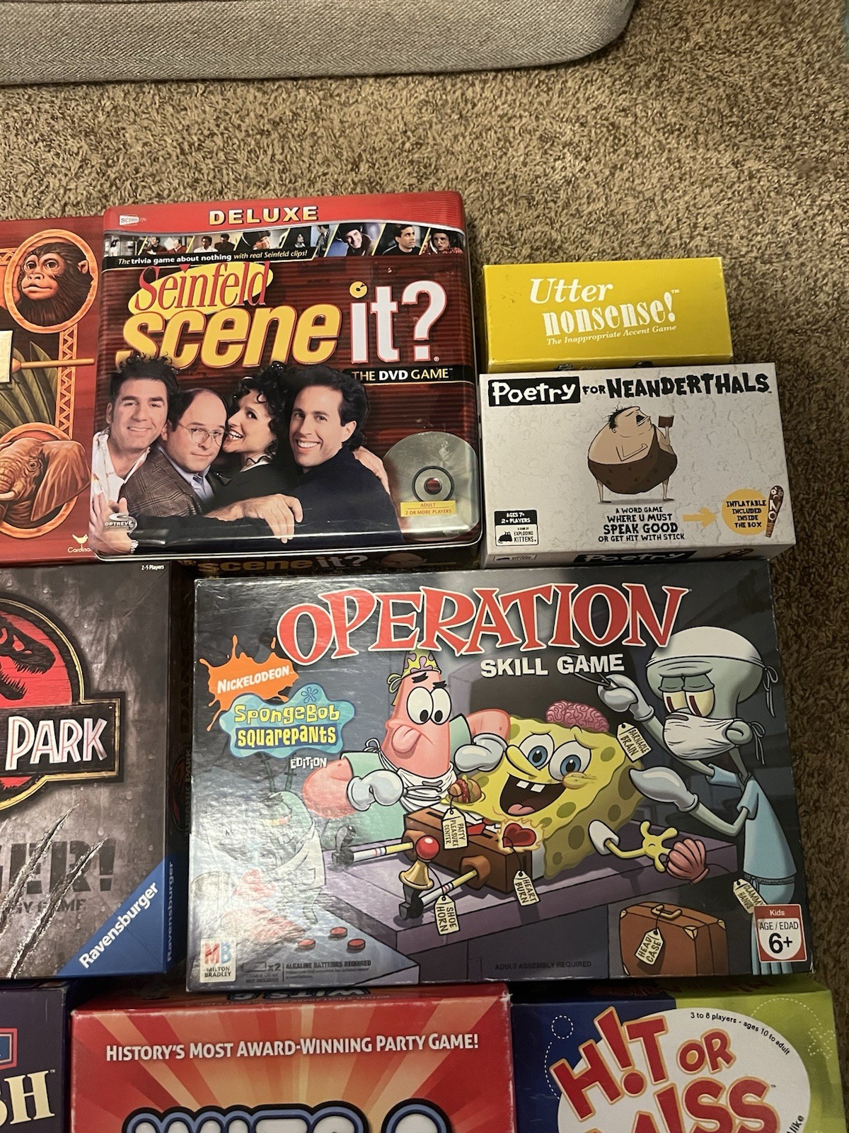 Board & Card Games Bulk Lot Of 12 Games