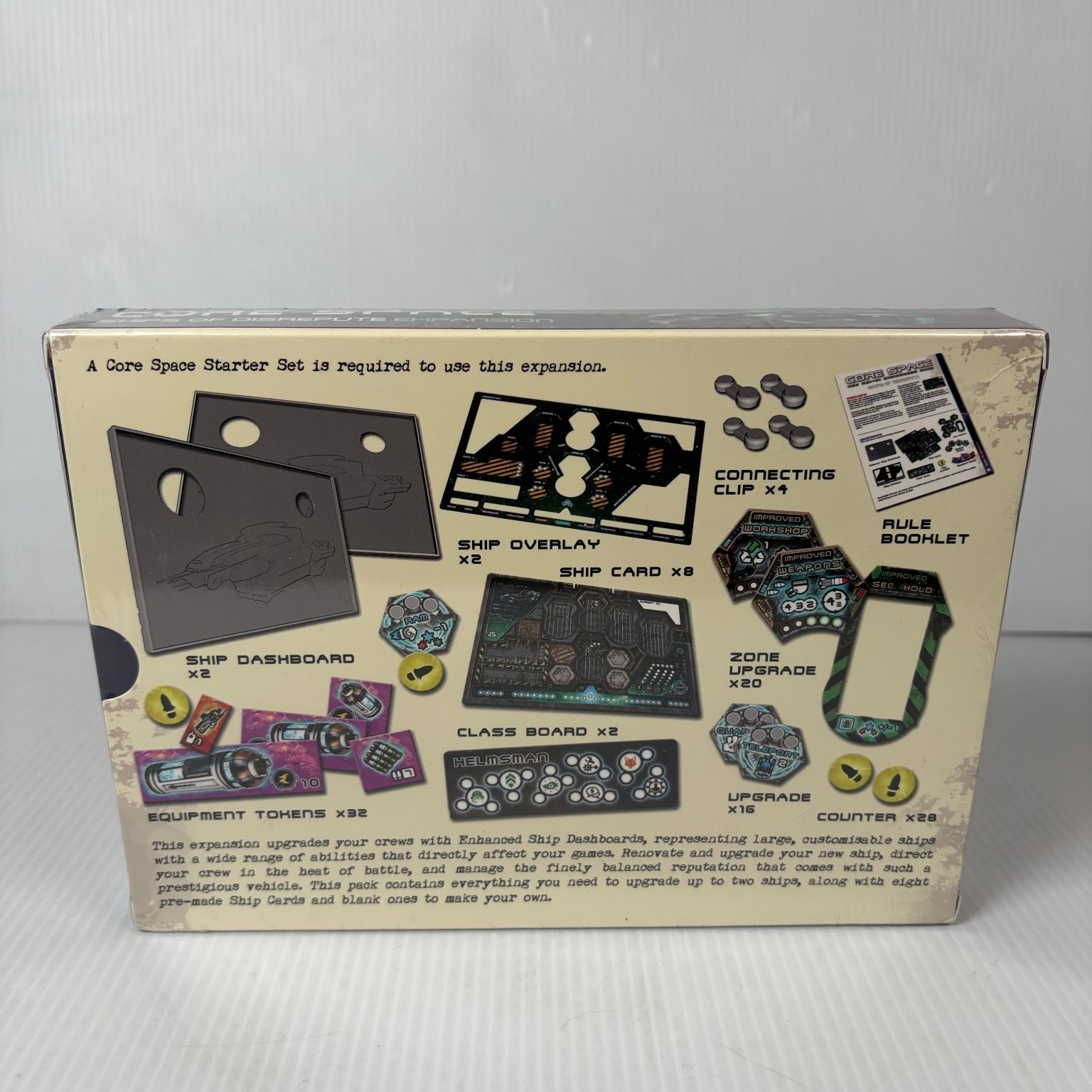 Core Space Ships of Disrepute Battle Systems Board Game Expansion Sealed