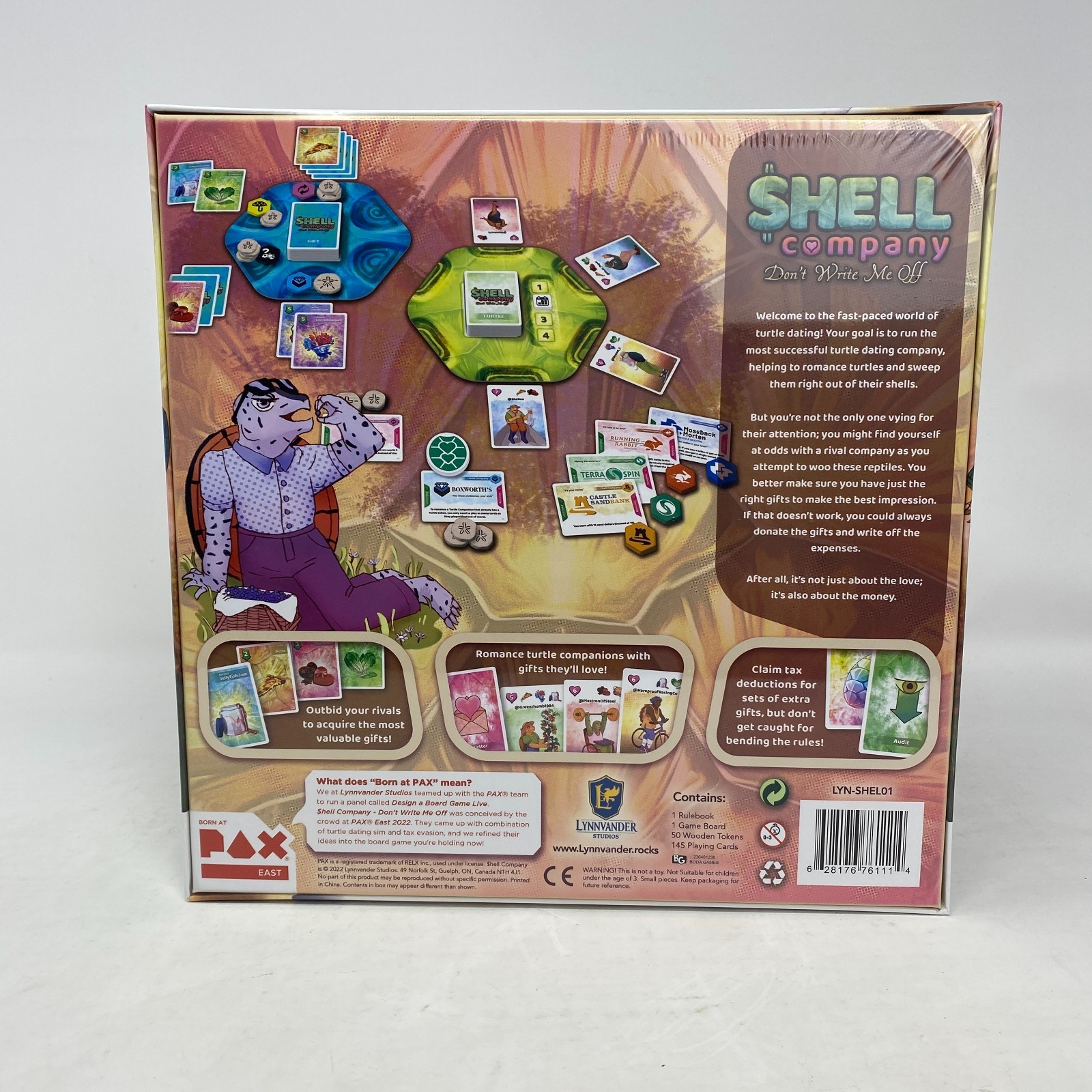 Shell Company: Don’t Write Me Off Strategy Board Game 2-6 Players SEALED