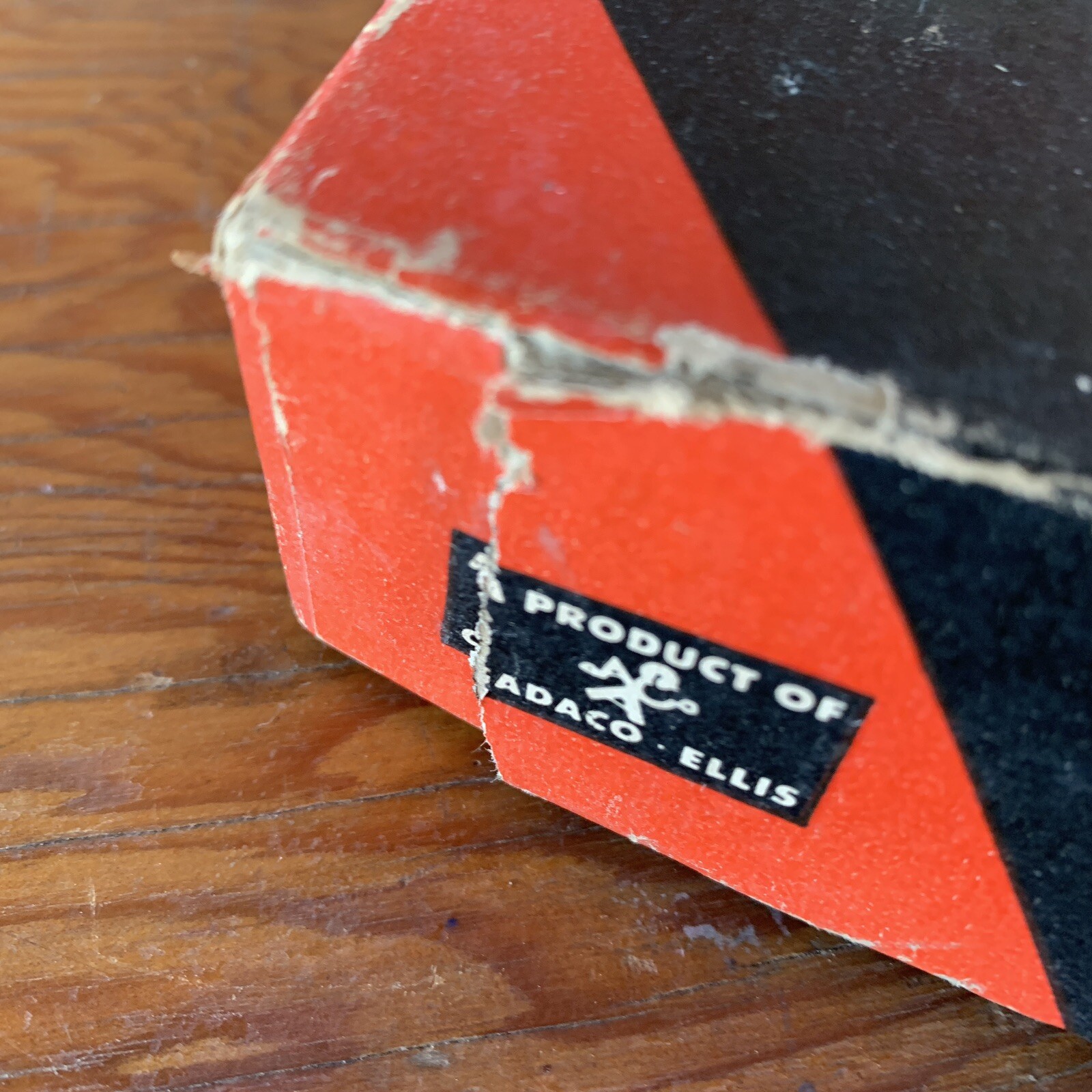 Vtg Game BOX ONLY prop Five Famous Favorites 1943 Horse Race Casino Game Rm Wall