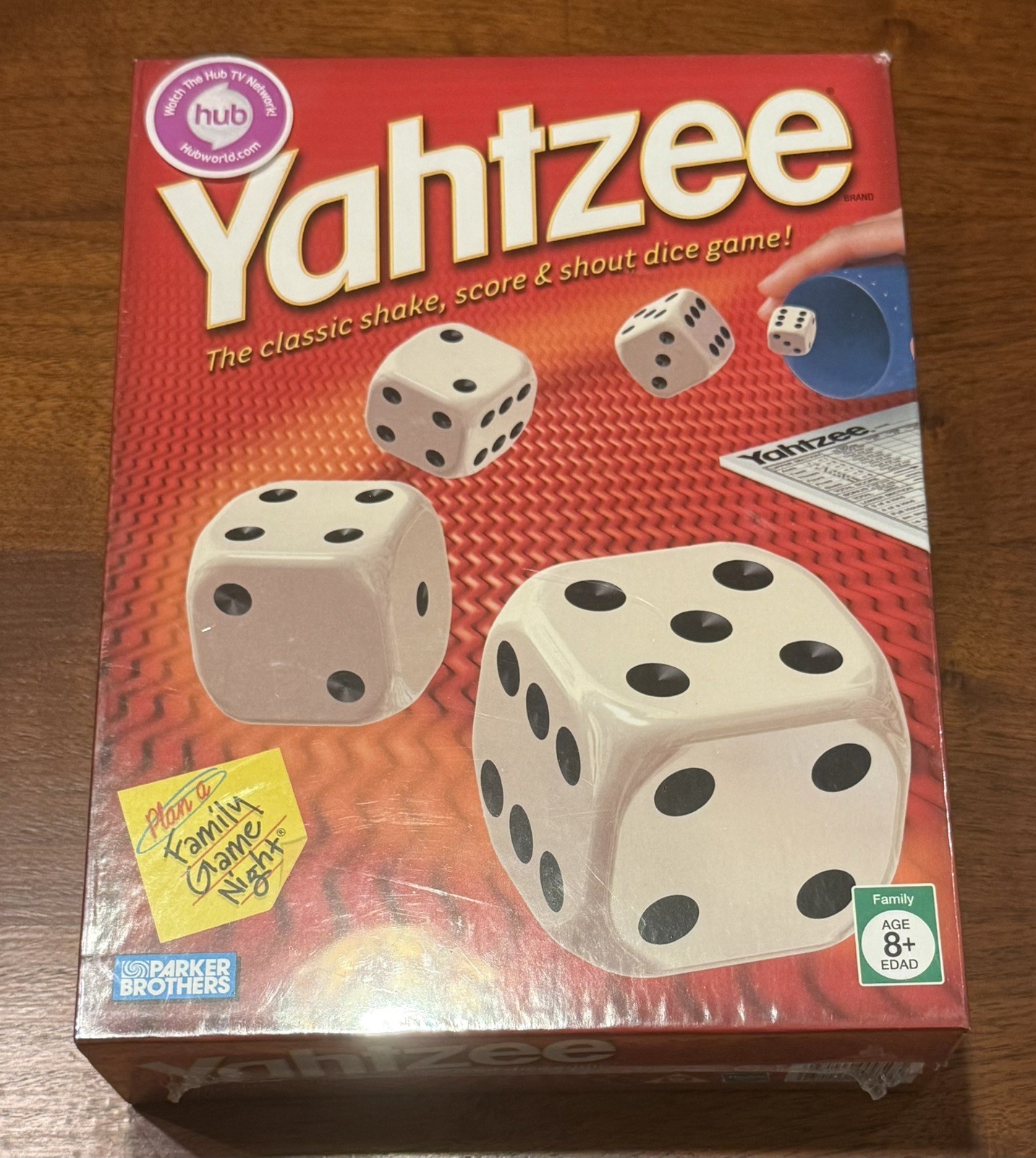 YAHTZEE Family Board Game 2005 Brand NEW/Sealed Parker Brothers Game Night 🎲🫟
