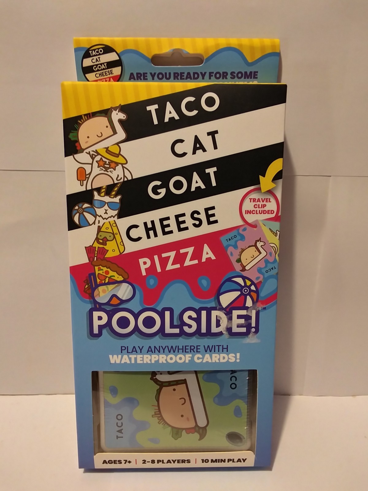 2024 Dolphin Hat Games Play Anywhere with Waterproof Card Ages 7+, Poolside!