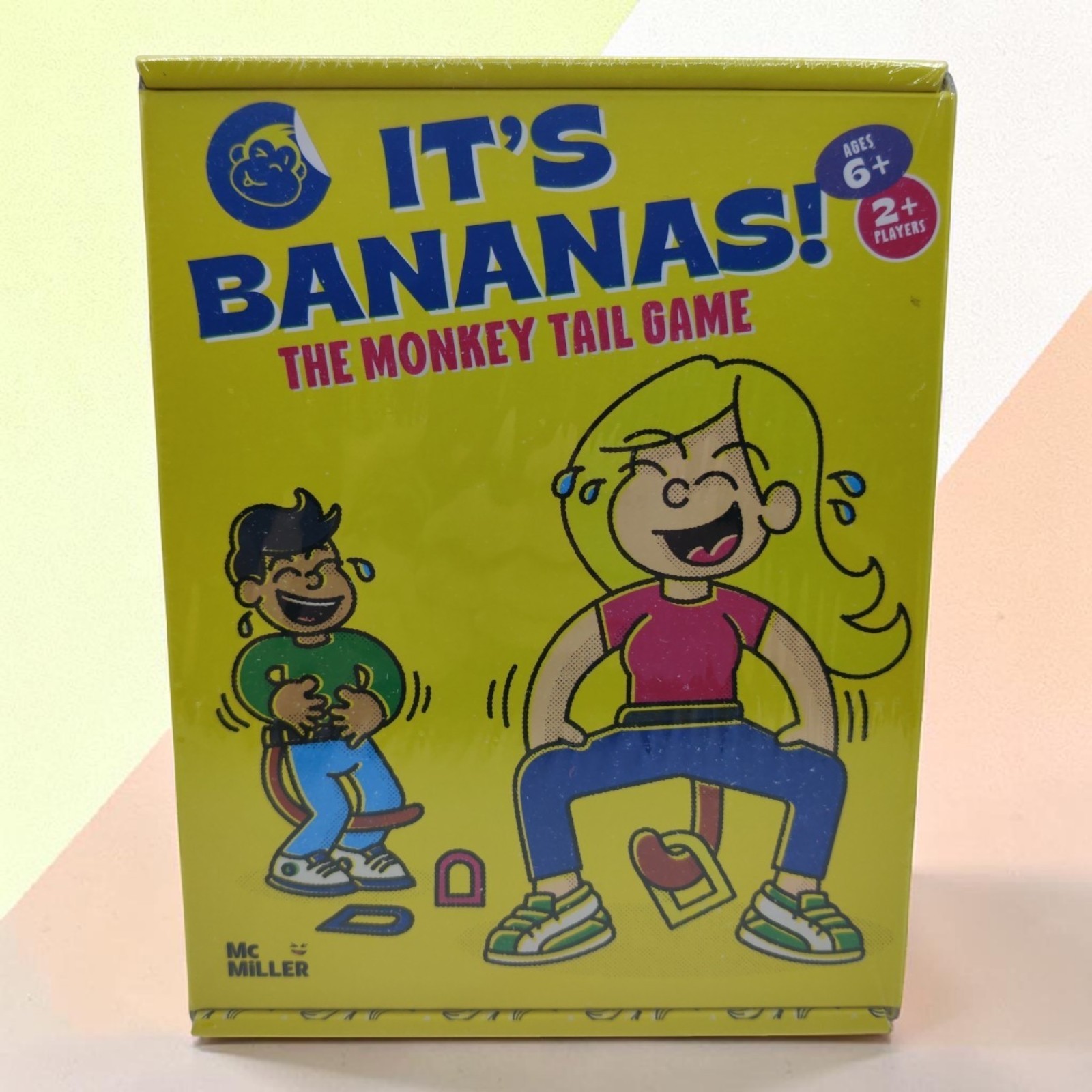 It’s Bananas! The Monkey Tail Game Ages 6+ Mc Miller 2+ Players Kids Family